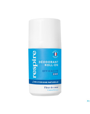 Respire deodorant fleur coton roll-on    50ml