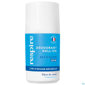 Respire deodorant fleur coton roll-on    50ml