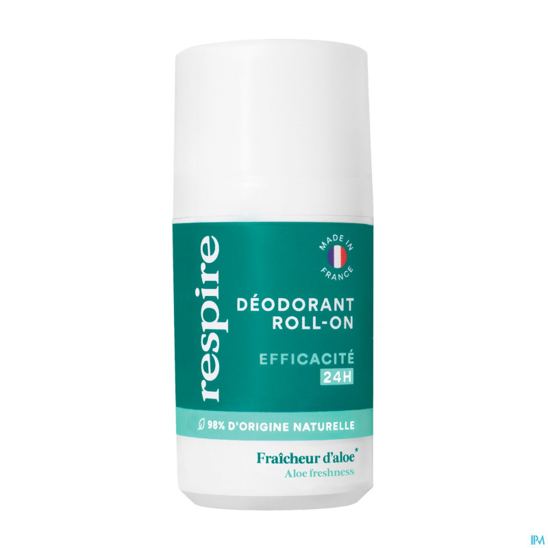 Respire deodorant fraicheur aloe roll-on    50ml