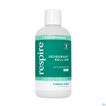 Respire deo fraicheur aloe roll-on eco rech. 150ml