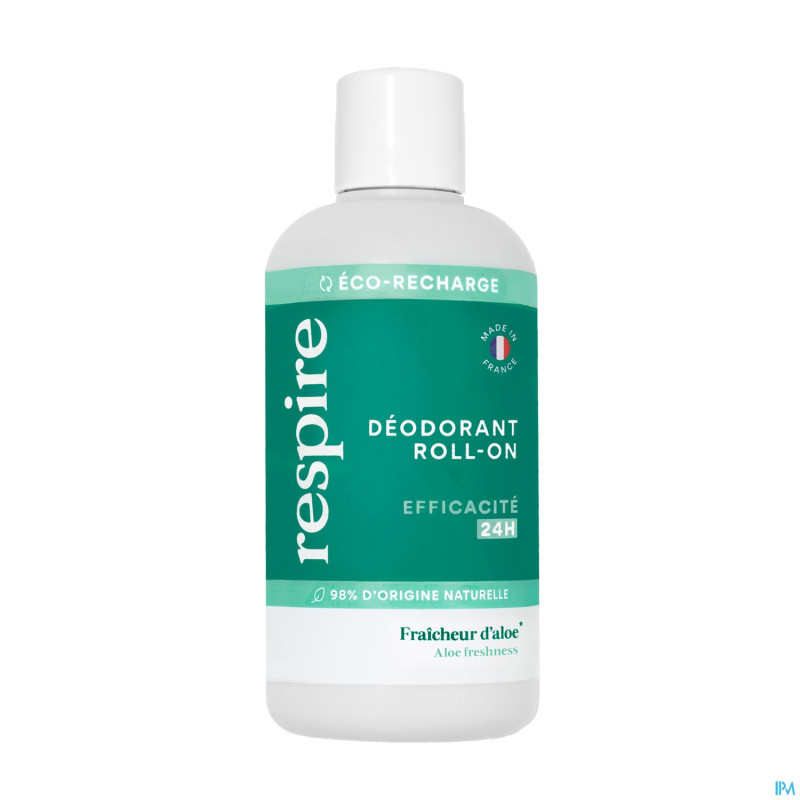 Respire deo fraicheur aloe roll-on eco rech. 150ml