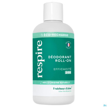 Respire deo fraicheur aloe roll-on eco rech. 150ml