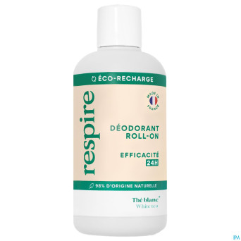 Respire deo the blanc roll-on eco recharge   150ml
