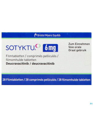 Sotyktu 6mg    comp pell 28