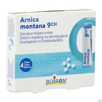Arnica montana 9ch homeopack gl 4x1g boiron