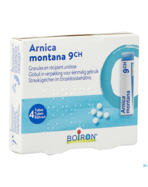 Arnica montana 9ch homeopack gl 4x1g boiron