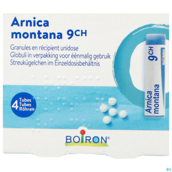 Arnica montana 9ch homeopack gl 4x1g boiron