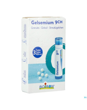 Gelsemium 9ch homeopack gr 3x4g boiron
