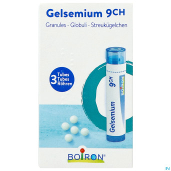 Gelsemium 9ch homeopack gr 3x4g boiron