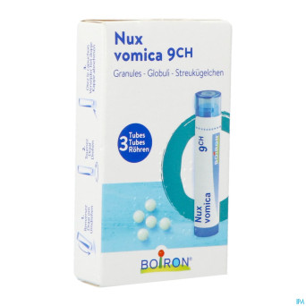 Nux vomica 9ch homeopack gr 3x4g boiron
