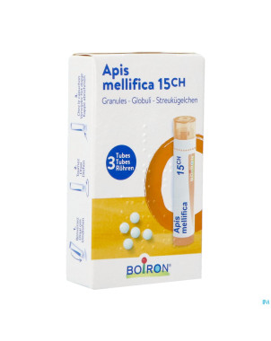 Apis mellifica 15ch homeopack gr 3x4g boiron