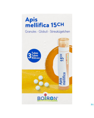 Apis mellifica 15ch homeopack gr 3x4g boiron