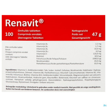 Renavit comp enrobe 100