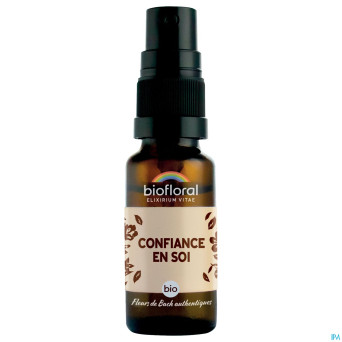 Biofloral confiance en soi spray bio demeter 20ml