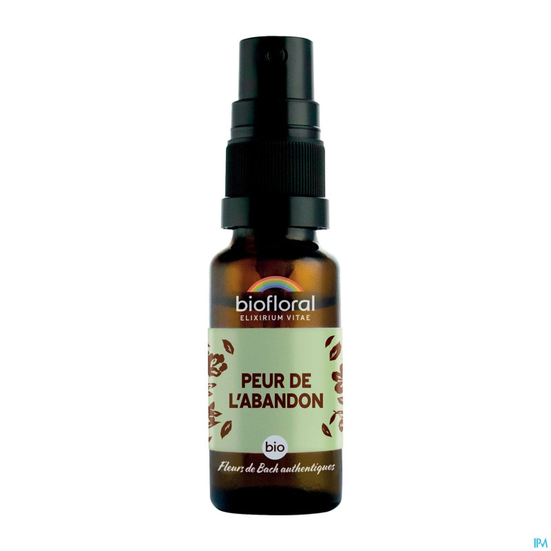 Biofloral peur abandon spray bio demeter 20ml