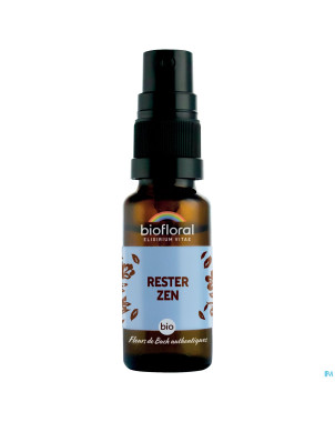 Biofloral rester zen spray bio demeter 20ml
