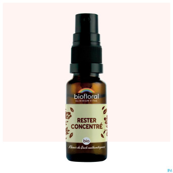 Biofloral rester concentre spray bio demeter 20ml