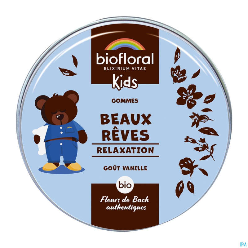 Biofloral enfants beaux reves gommes bio 45g