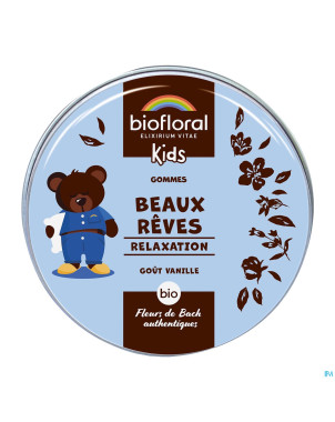 Biofloral enfants beaux reves gommes bio 45g