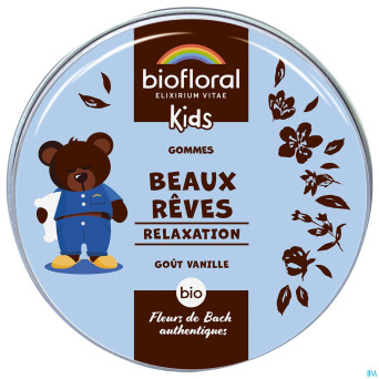 Biofloral enfants beaux reves gommes bio 45g