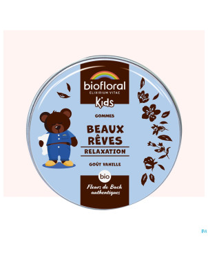 Biofloral enfants beaux reves gommes bio 45g
