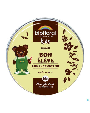 Biofloral enfants bon eleve gommes bio 45g