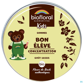 Biofloral enfants bon eleve gommes bio 45g