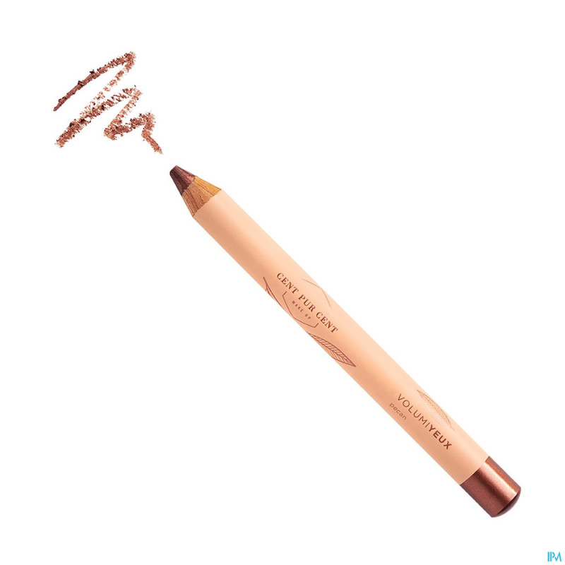 Cent pur cent le volumiyeux eyepencil pecan  3,5ml
