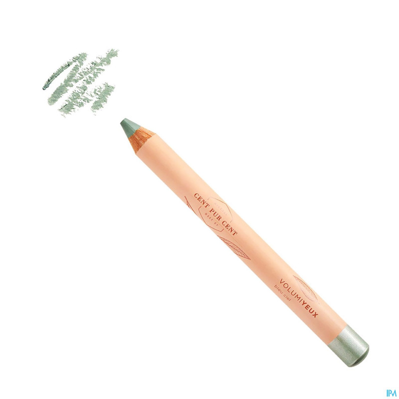 Cent pur cent le volumiyeux eyepenc.bleu ciel3,5ml