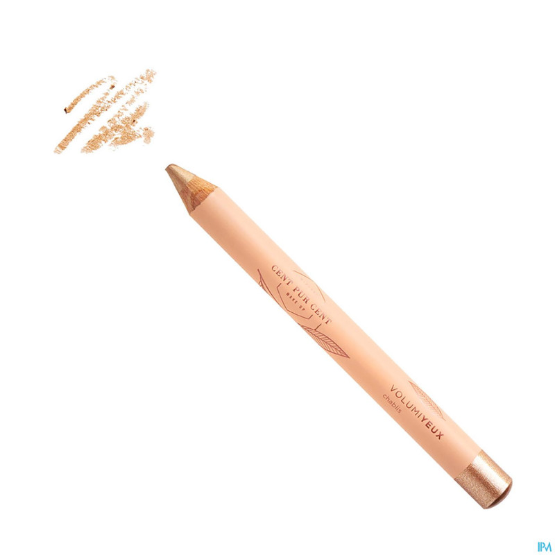 Cent pur cent le volumiyeux eyepencil chablis3,5ml