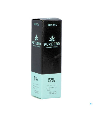 Pure cbd 250mg cbn 500mg oil full spectrum 5% 10ml