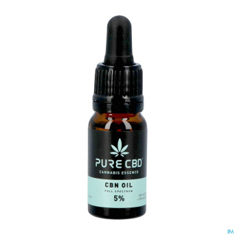Pure cbd 250mg cbn 500mg oil full spectrum 5% 10ml