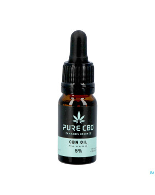 Pure cbd 250mg cbn 500mg oil full spectrum 5% 10ml