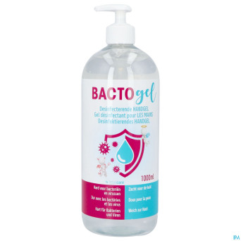 Bactogel gel hydroalcoolique fl pompe 1l
