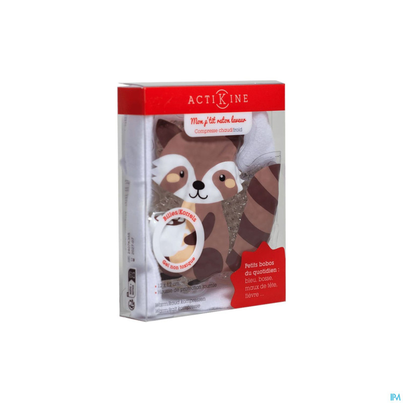Marque v actikine comp.chaud/froid kids raton lav.
