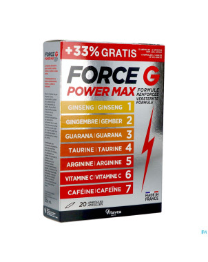 Vitavea force g power max lot    amp 20