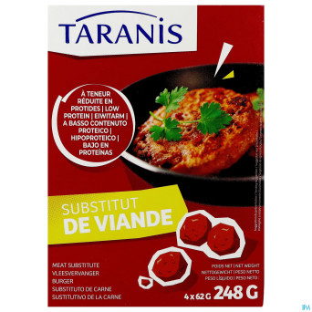 Taranis substitut viande 4x62g