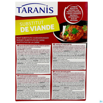 Taranis substitut viande 4x62g