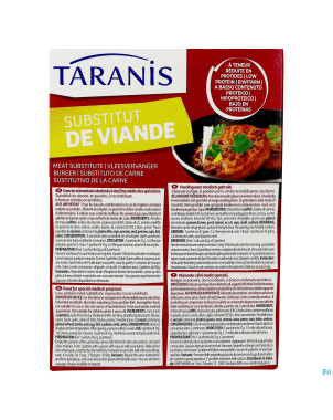 Taranis substitut viande 4x62g