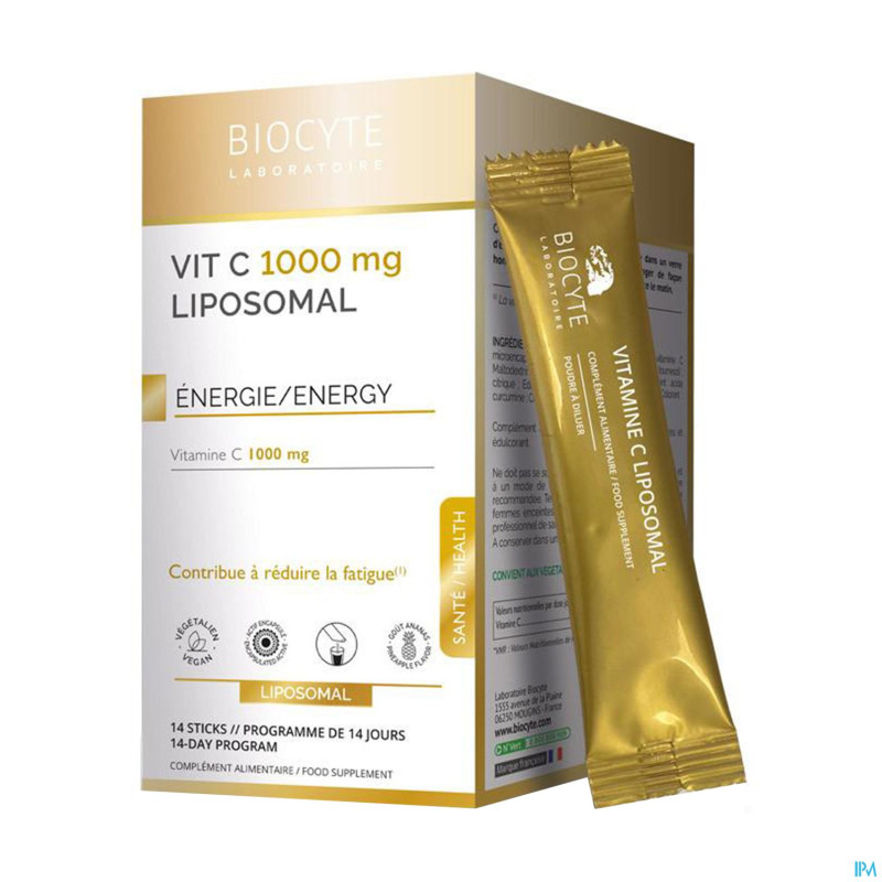 Biocyte vit c 1000mg liposomal stick 14
