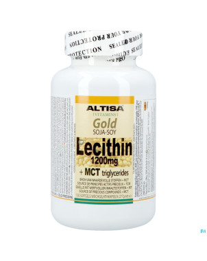 Altisa gold soja lecithine 1200mg softcaps 150