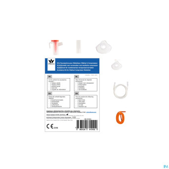 Offisoins kit accessoires nebuliseur compresseur