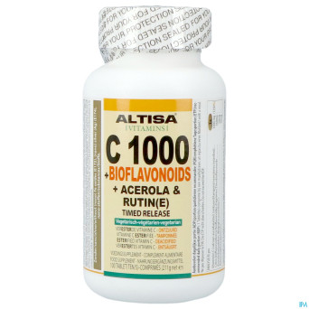 Altisa c deasc.1000mg+bioflav.+acer.+rut. comp 100