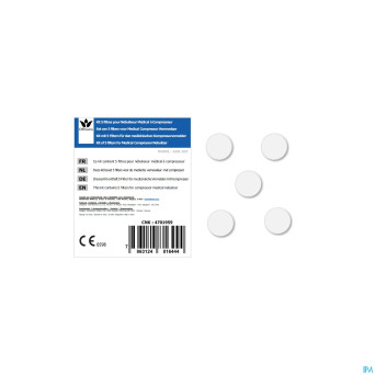 Offisoins kit filtres nebuliseur compresseur 5