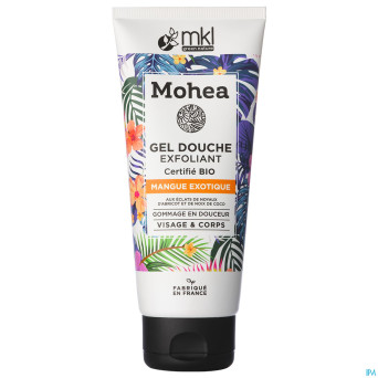 Mohea gel douche exfoliant bio mangue tube 200ml
