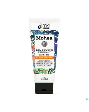Mohea gel douche exfoliant bio mangue tube 200ml