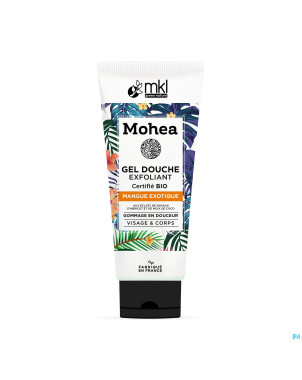 Mohea gel douche exfoliant bio mangue tube 200ml