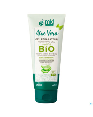 Mkl aloe vera gel reparateur bio tube 100ml