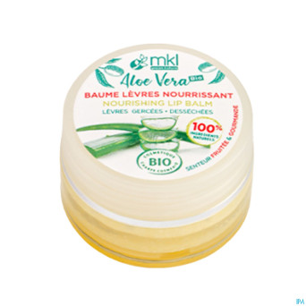 Mkl aloe vera baume levres nourriss. bio pot 10ml
