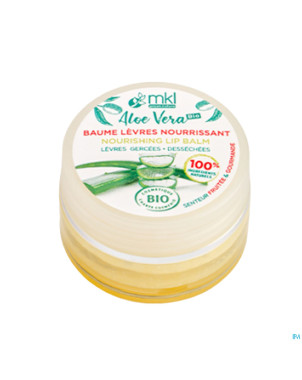 Mkl aloe vera baume levres nourriss. bio pot 10ml